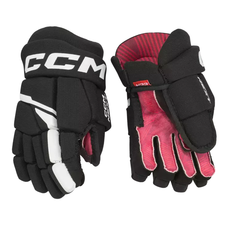 CCM Next jääkiekkohanskat YTH black/whit - Jääkiekkohanskat - 1915206704 - 1