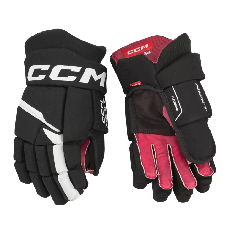 CCM Next jääkiekkohanskat JR black/white - Jääkiekkohanskat - 19152067044 - 1