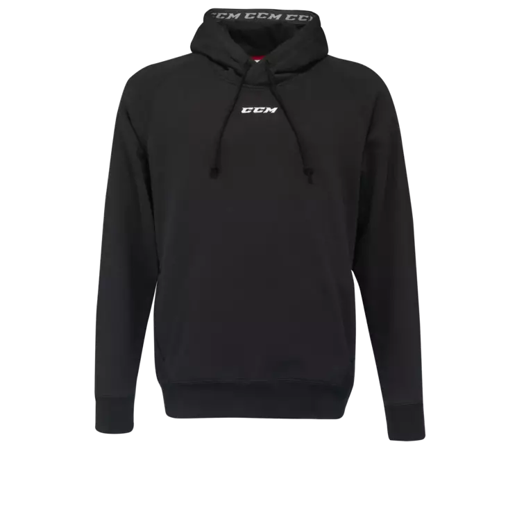 CCM Team Pullover Hoodie JR huppari must - Jääkiekko seuratekstiilit - 1915204954 - 1