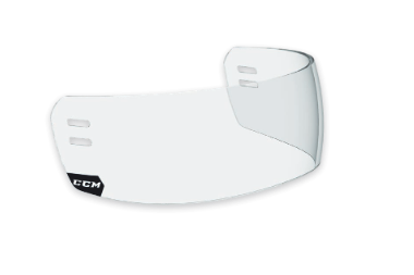 CCM VR11 Short Cut kypärän visiiri - Jääkiekkokypärän visiirit ja -tarvikkeet - 191520788254 - 1