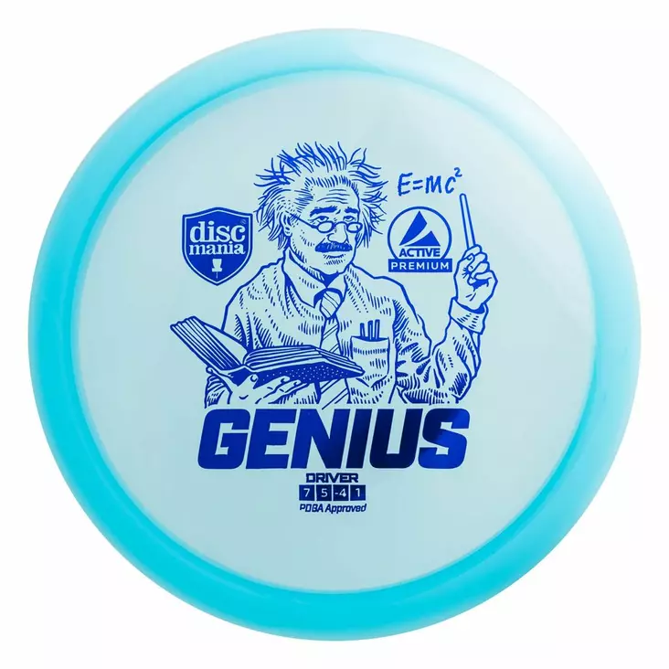 Discmania Active Premium Genius frisbeegolfkiekko sininen - Frisbeegolf - 6430074951214 - 1