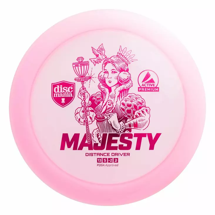 Discmania Active Premium Majesty frisbeegolfkiekko pinkki - Frisbeegolf - 6430074952754 - 1