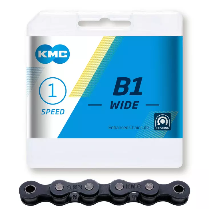 KMC ketju B1 wide 112L 1-v musta - Pyörän vaihteisto - 4715575891194 - 1
