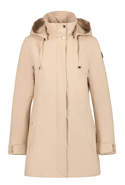 Luhta Erikkala naisten ulkoilutakki beige - Naisten takit ja puvut - 64385355074 - 1