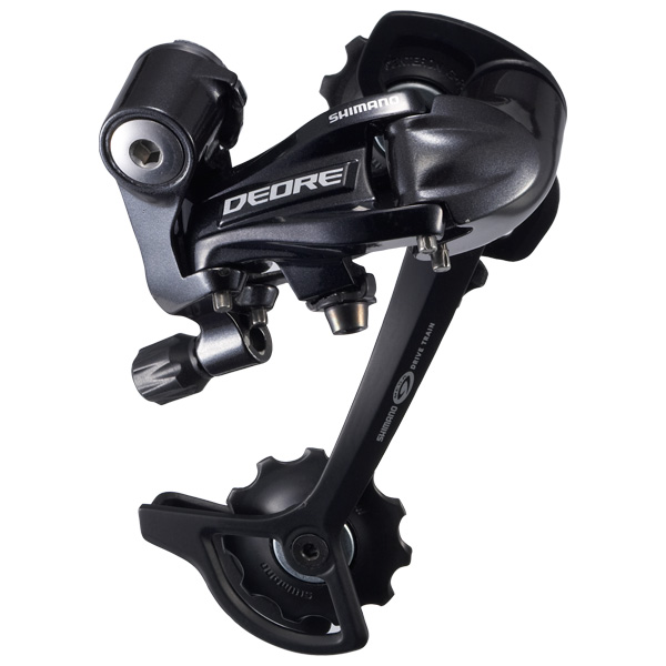 Shimano takavaihtaja Deore 9v musta - Pyörän vaihteisto - 4524667295464 - 1