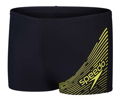 Speedo Medley Logo Aquashort lasten uimahousut musta/keltainen - Lasten uima-asut ja uimahousut - 50599375554 - 1