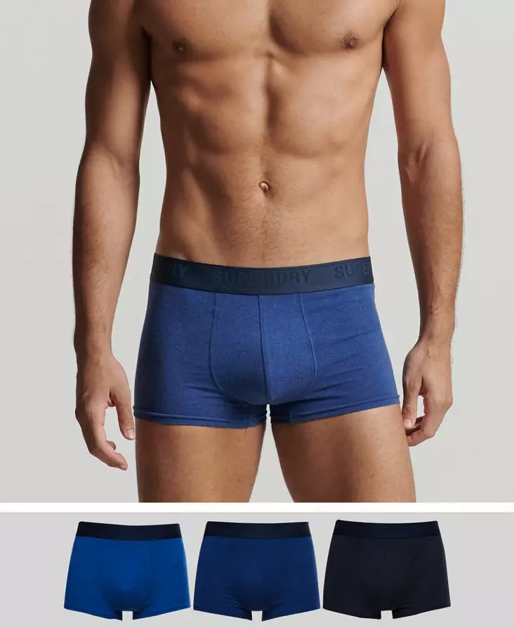 Superdry Boxer Multi Triple Pack miesten - Miesten väli- ja alusasut - 50578475064 - 1