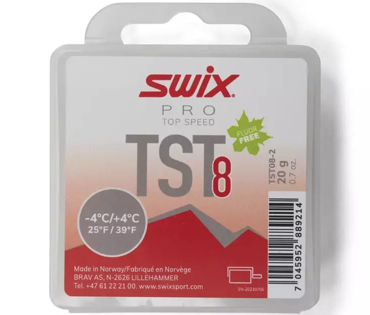 Swix TS8 Turbo luistonappi -4..+4 - Luistopulverit ja napit - 7045952889214 - 1