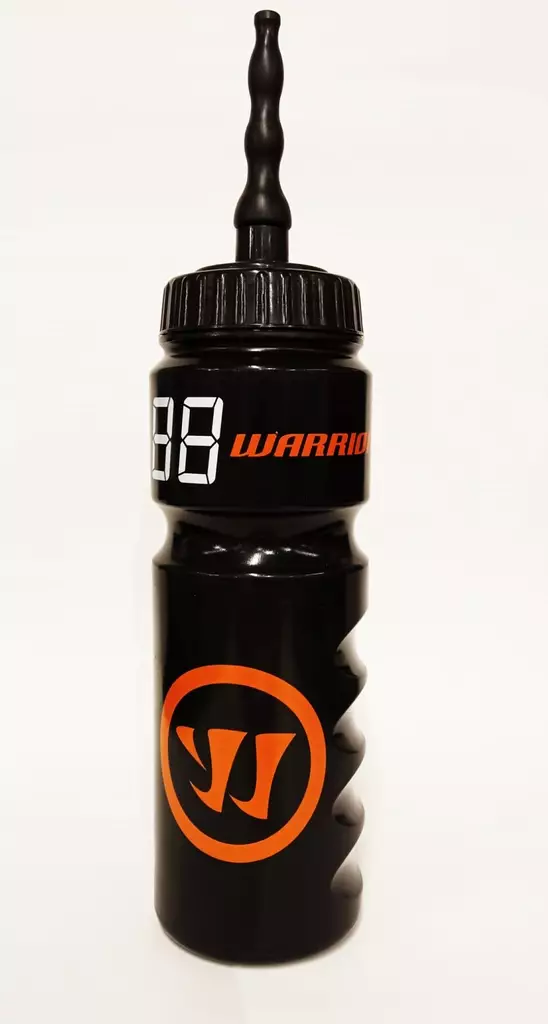 Warrior juomapullo 0,75L musta/oranssi - Jääkiekkovalmennus ja yleistarvikkeet - 647742449294 - 1
