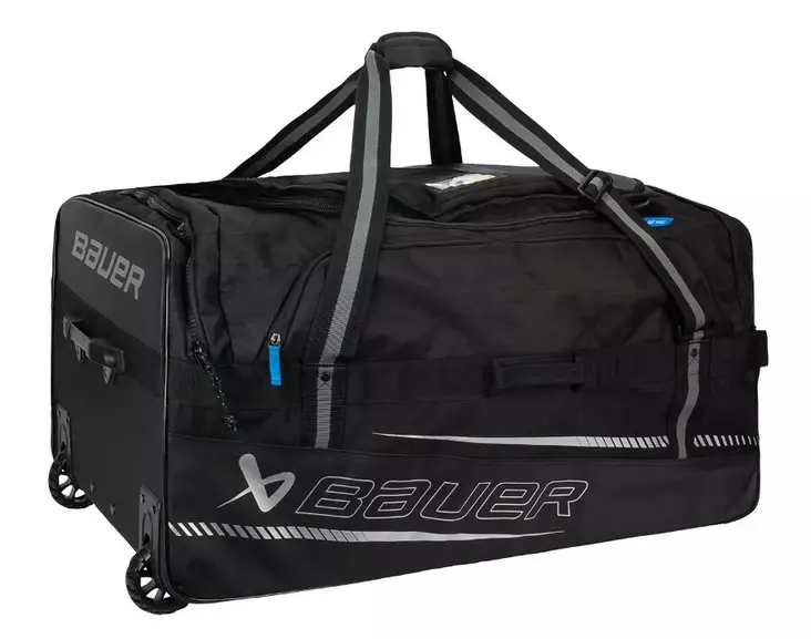 Bauer Elite Wheeled Bag SR varustelaukku rullilla - Jääkiekkokassit ja varustelaukut - 688698659504 - 1
