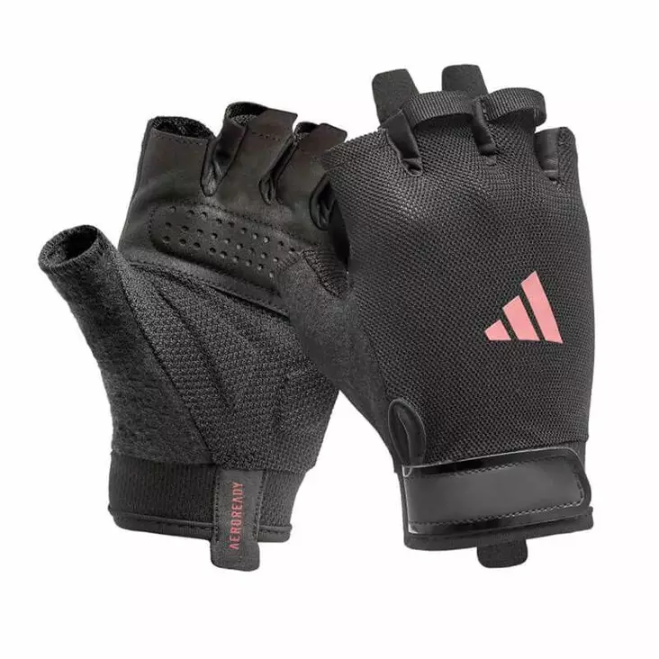 Adidas Essential treenihanskat musta/pin - Kuntoilutarvikkeet - 88565202774 - 1