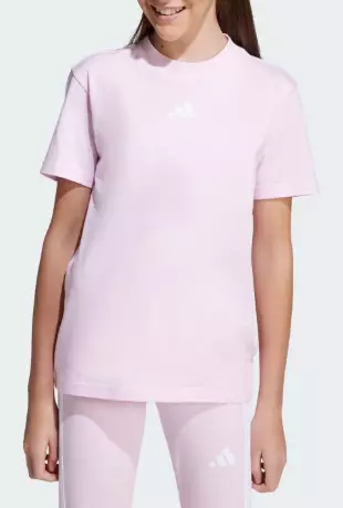 Adidas J SL Tee 160 lasten t-paita vaale - Lasten t-paidat - JW0004 - 1