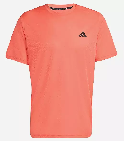 Adidas TR-ES Base Tee miesten treenipaita korallinpunainen - Miesten treenivaatteet - JX2724 - 1