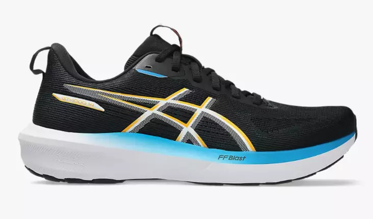 Asics GT-1000 14 juoksukengät musta/oranssi/sininen - Miesten juoksukengät - 1011C077-004 - 1