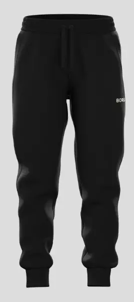 Björn Borg Essential 1 Pants lasten collegehousut musta - Lasten urheiluhousut - 73214658414 - 1