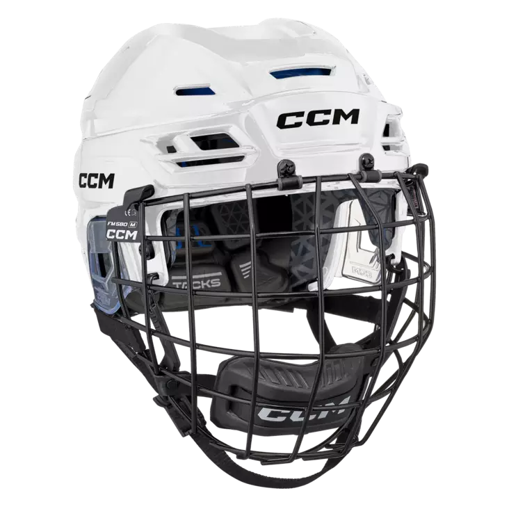 CCM Tacks 310 Combo jääkiekkokypärä valkoinen - Jääkiekkokypärät - 68397839484 - 1