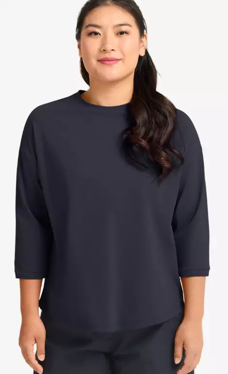 Jack Wolfskin Travel 3/4 T naisten paita tummansininen - Naisten t-paidat ja topit - 40648866444 - 1