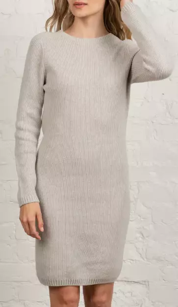 North Outdoor Kanerva naisten merinovillamekko puuronharmaa - Naisten urheilupaidat ja hupparit - 64384421604 - 1