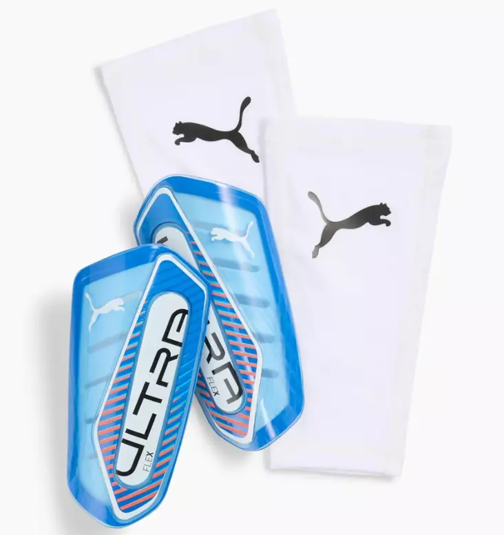 Puma Ultra Flex Sleeve säärisuojat sinin - Jalkapallotarvikkeet- ja asusteet - 030987-04 - 1