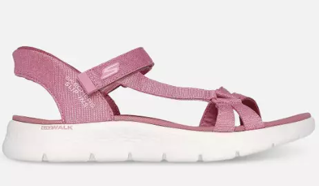 Skechers Go Walk Flex Sandal Illuminate sandaalit pinkki - Naisten sandaalit - 1976274564 - 1