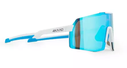 4KAAD Beat Race Photochromic urheilulasit valkoinen/sininen w Blue Mirror - Urheilulasit - 6430080765775 - 1