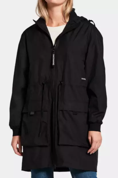 Didriksons Minea Parka naisten ulkoilutakki black - Naisten takit - 41-41-73333710315 - 1