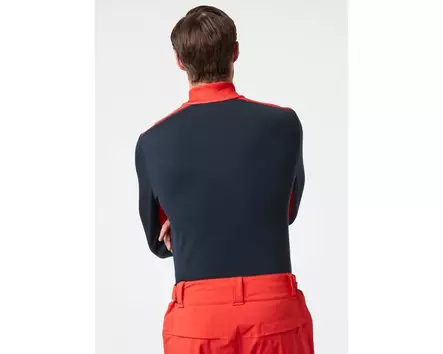Helly Hansen Lifa Merino Midweight 1/2 Zip miesten merinovillapaita navy - Miesten alusvaatteet ja sukat - 41-41-70400564515 - 2