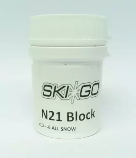 Skigo N21 luistonappi +10..-6 - Luistopulverit ja napit - 7393753629905 - 1