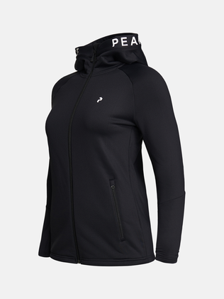Peak Performance Rider Zip Hood naisten hupparitakki black - Naisten paidat ja yläosat - 41-41-73332693485 - 2