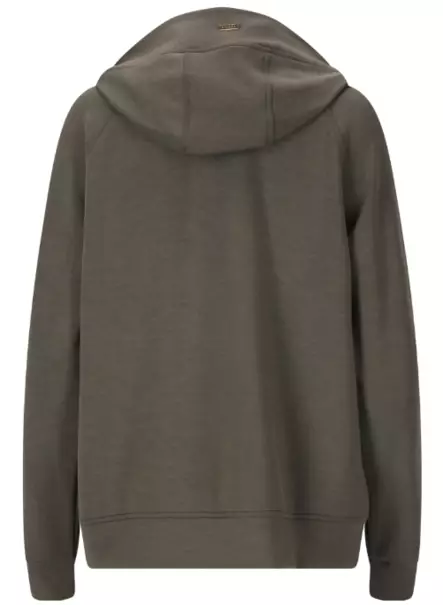 Athlecia Jacey Full Zip naisten treenihupparitakki metsänvihreä - Naisten treenivaatteet - EA243366-1285 - 2