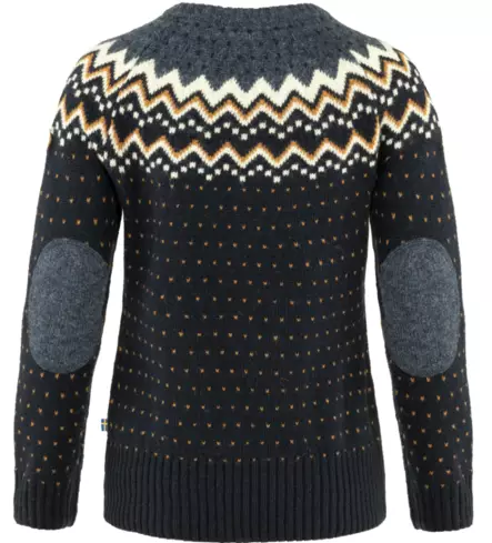 Fjällräven Övik Knit Sweater naisten villapaita tummansininen - Naisten urheilupaidat ja hupparit - 73234504625 - 2