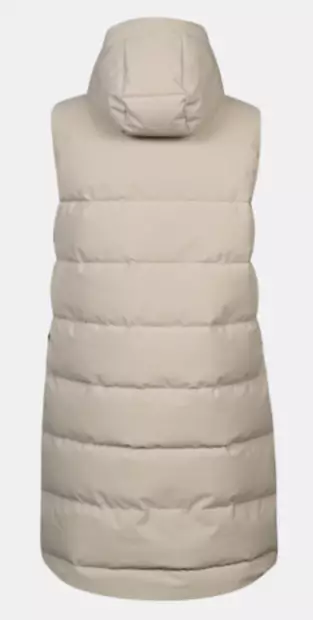Halti Penger Puffer Vest naisten toppaliivi beige - Naisten takit ja puvut - 065-0462-H05 - 2