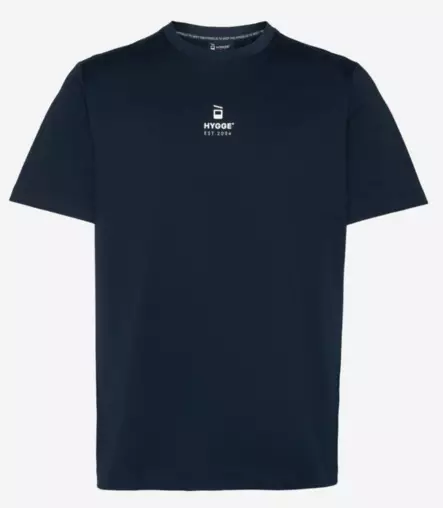 Hygge Organic Cotton Tee miesten t-paita tummansininen - Miesten t-paidat - 111608-15 - 1