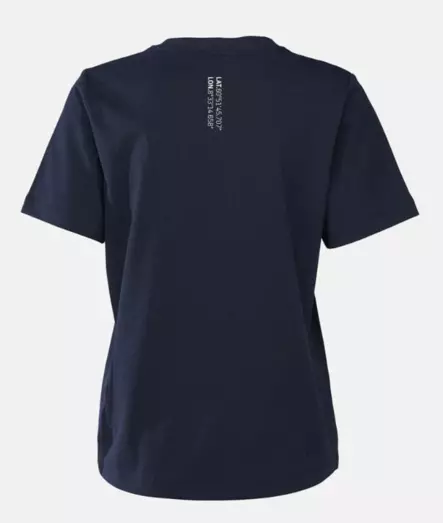 Hygge Organic Cotton Tee naisten t-paita tummansininen - Naisten t-paidat ja topit - 111609-15 - 2