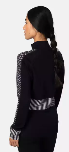 Kari Traa Ines Half Zip naisten merinovillapaita musta - Naisten väli- ja alusasut - 70486532925 - 2