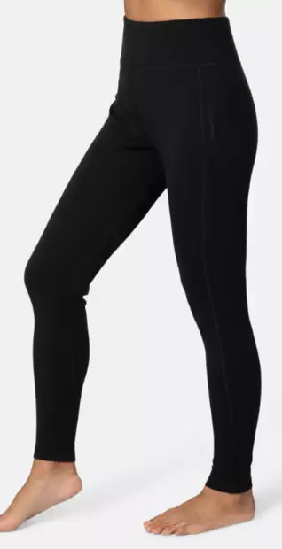 Kari Traa Ines Pants naisten merinovillahousut musta - Naisten väli- ja alusasut - 704865329265 - 1
