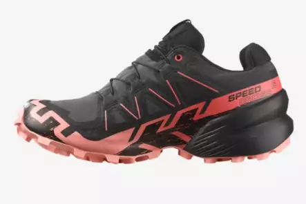 Salomon Speedcross 6 GTX juoksukengät musta/pinkki Vedenpitävä ja hengittävä GORE-TEX-kalvo - Naisten kengät - 41-41-1987200855 - 2