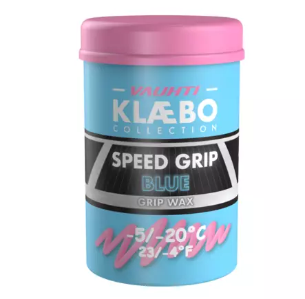 Vauhti Klaebo Speed pito sininen -5..-20 - Purkkipidot - 6419696097135 - 1