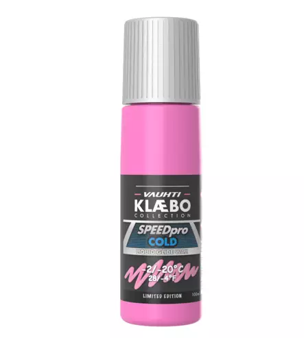 Vauhti Klaebo Speed Pro Cold luistoneste 100ml -2..-20 - Luistonesteet - 6419696096725 - 1