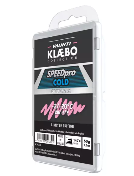 Vauhti Klaebo Speed Pro Cold luistovaha 60g -2..-20 - Luistovahat - 6419696096695 - 1