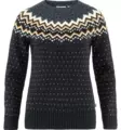 Fjällräven Övik Knit Sweater naisten villapaita tummansininen - Naisten urheilupaidat ja hupparit - 73234504625 - 1