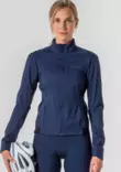 Löffler Bike Jacket Rain Chaser WPM Pocket naisten pyöräilytakki tummansininen - Naisten pyöräilyvaatteet - 28704-495 - 2