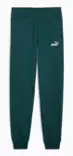 Puma ESS Logo Pants miesten collegehousut tummanvihreä - Miesten urheiluhousut - 682607-75 - 1