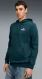 Puma ESS Small No.1 Logo Hoodie miesten huppari tummanvihreä - Miesten urheilupaidat ja hupparit - 682575-75 - 1