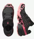 Salomon Speedcross 6 GTX W juoksukengät harmaa/musta/pinkki - Naisten juoksukengät - 1987200855 - 3