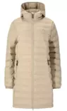 Whistler Froze Long Light Puffer naisten kevytvanutakki beige - Naisten takit ja puvut - W251210-1265 - 1