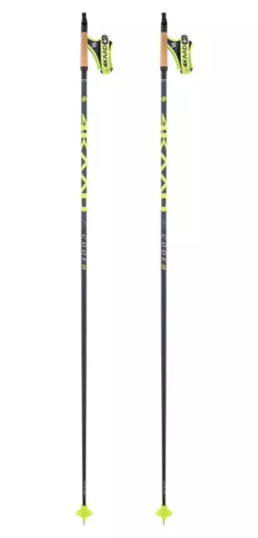 4KAAD Code 9 hiihtosauvat musta/keltainen - Hiihtosauvat - 64300807645 - 1