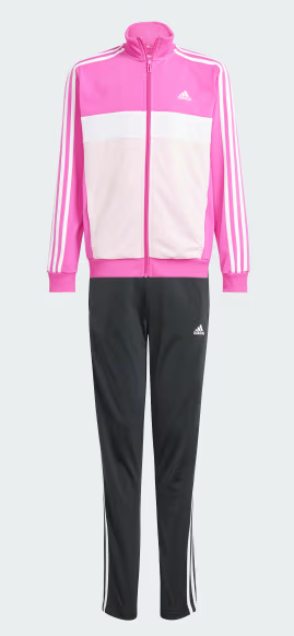 Adidas 3S Tiberio TS lasten verkkapuku pinkki - Lasten urheilutakit ja puvut - IS2535 - 1