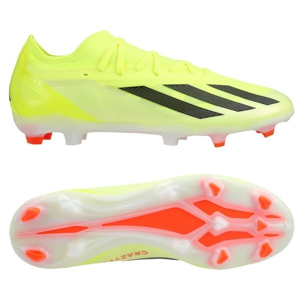 Adidas X Crazyfast PRO FG futiskengät keltainen - Jalkapallokengät - 40667653465 - 1