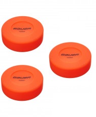 Bauer street hockey kiekko oranssi 3kpl - Street hockey - 688698304435 - 1